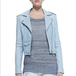 Iro Ashville Zip-Front Moto Jacket FR 40